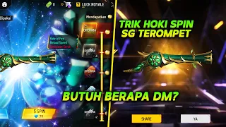 TRIK HOKI SPIN SG 2 TEROMPET DI EVENT TOKEN TOWER TERBARU FF !! ABIS BERAPA DM ??