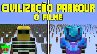 CIVILIZAÇÃO PARKOUR - O FILME | Evbo (Dublado) #minecraft #aquaritis