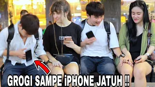 BULE NYURUH PEGANGAN SAMPAI TANGAN GEMETARAN