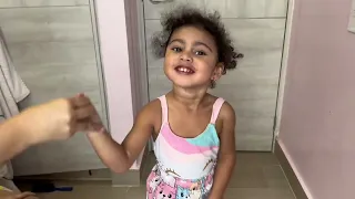 METIMOS UNA PISCINA INFLABLE EN NUESTRA CASA