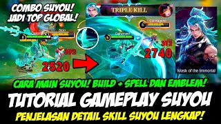TUTORIAL SUYOU HERO BARU + PENJELASAN SKILL SUYOU❗EMBLEM & BUILD SUYOU TERSAKIT❗CARA MAIN SUYOU MLBB