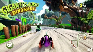 Gigantosaurus Dino Kart - All Tracks And Dinos Gameplay Walkthrough High Settings Rtx 2060 Ep 49