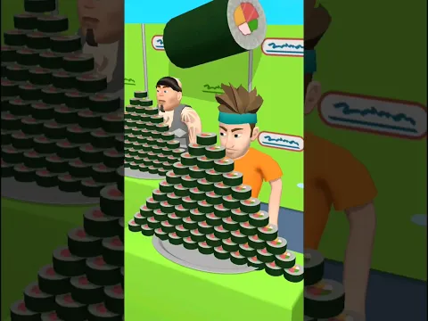 mukbang sushi - eat king #shorts #game #gameshorts #mukbang #viral #trending