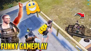VICTOR vs FULL SQUAD IN BGMI 😂 FUNNY GAMEPLAY BY AMOP