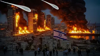 GELOMBANG KE-2 ! IRAN LANCARKAN Serangan Rudal Balistik TERBESAR Ke Tel aviv Israel