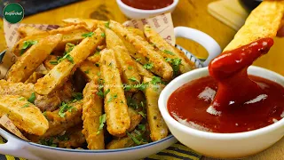 Crispy Potato Wedges Recipe | How to Make Crispy Wedges Fries at home