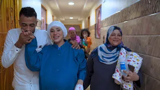 اللحظات الاخيرة قبل الولادة 🤰 ام سليم خايفة تدخل العمليات 😥