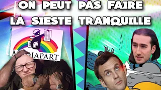 LES JOURNALISTES NOUS LAISSENT PAS RESPIRER + MACRON SE PREND UN RAPPEL