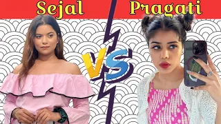 Sejal Gaba Vs Pragati Verma Comparison ❓@factvsbattle