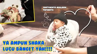 PEMOTRETAN PERTAMA SHAKA........LUCU BANGET GUYS!!!.....ASLIII