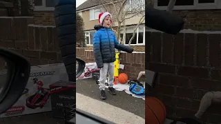 Kid sells toys to buy his mum Christmas present