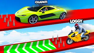 1000% IMPOSSIBLE CAR RACE FOR LEGENDS GTA 5