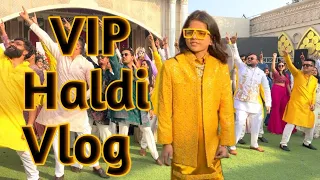 VIP Haldi Vlog 😍❤️ #shaadfam #trending #trendingdance #vlog #dancecraze #dance 
