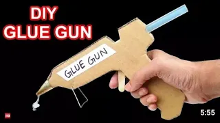how to make a hot glue gun at home 🤯 ( Ghar per glue gun banane ka tarika ) #viralvideo #experiment