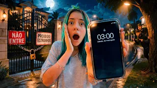 FIQUEI TRANCADA PRA FORA DE CASA!  😳 *às 03:00 da madrugada 