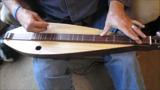 Amazing Grace Western Cedar/walnut Electric Teardrop Dulcimer