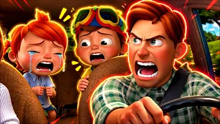 Dad Got Angry To Kids | Are We There Yet? Intro Song Sponsored by: Klasky Csupo 2001 Effects