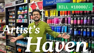 Art supplies ki shop pr itna bill ban gya 😳😳