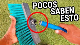 NO volverás a Botar TU ESCOBA ROTA después Que Veas Esto!