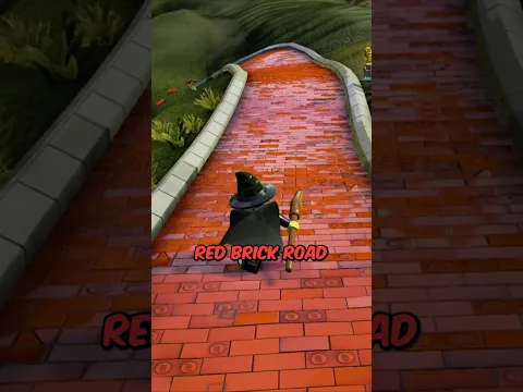 What Happen If you Follow the RED Brick Road in LEGO Wizard Of Oz?