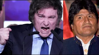 ¡MILEI DESTROZA A EVO MORALES!