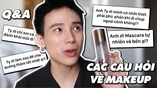 Q&A + Get ready with me | Trả lời tất tần tật các câu hỏi về MAKEUP | Ty Lê