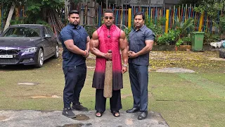 DAY 2 IN INDIA!!! 🇮🇳 STREET FOOD + RACE + GYM