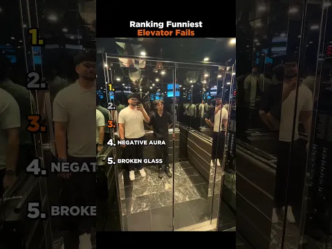 Ranking Funniest Elevator Fails