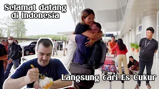 PERTAMA KALI KE INDONESIA - JEMPUT SUAMI & ANAK-ANAK