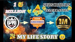 🎉1 million🎊 subscribers🥳 celebration✨ and💥 my life story🥵 #video #in #Tamil