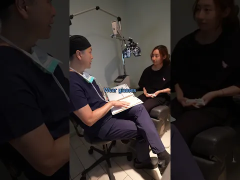 I gave a blind girl eyesight
