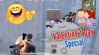 Valentine's Day Special 🤣 Bgmi & Pubg Mobile Comedy Funny & Wtf Moments Gameplay #sehwaggaming