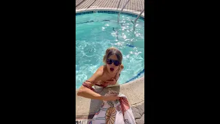 I gave my gf a dissolving swimsuit 😱
