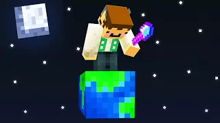 Minecraft, But It's 1 Earth Block...