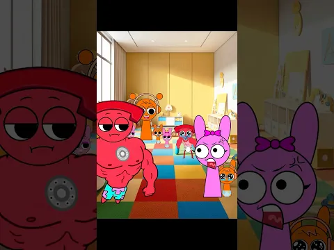POV Tele came to pick up his son from kindergarten, but Lily Pinki and Oren... Incredibox Sprunki