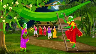 ডাইনির গাছে বিশাল ঢেঁড়স | Bhuter Cartoon | DAINIR BIG DHEROS | Bengali Horror Stories | Notun Golpo