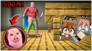 FRANZ & JOJO SEMBUNYI DARI MANUSIA BABI MENGERIKAN di MINECRAFT