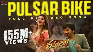 Pulsar Bike Full Video Song | Dhamaka | Ravi Teja | Sreeleela | Thrinadha Rao | Bheems Ceciroleo