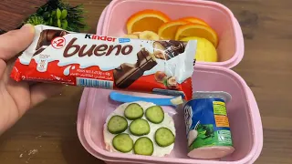 فكرة لانش بوكس صحي بالفواكه lunchboxideas #لانش_بوكس