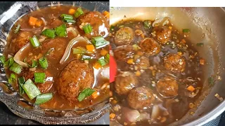 chings Chinese Manchurian Recipe/instant veg Manchurian recipe