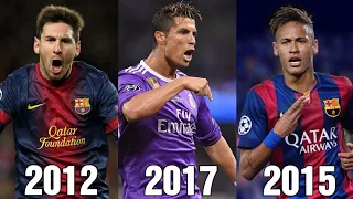 Footballers Evoulution Compilation [ft.RONALDO,MESSI,NEYMAR] | Fut Shorts