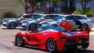PASSEI na BLITZ e DEI FUGA de FERRARI FXX-K na POLÍCIA MILITAR no FORZA HORIZON 5
