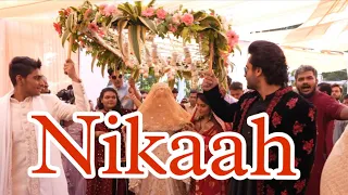 The Nikaah Day ❤️🥲 |#sabakishaadi #sabasunnykishaadi | Shoaib Ibrahim | vlog