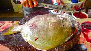 I NEVER SEEN !! RARE FISH CUTTING SKILLS