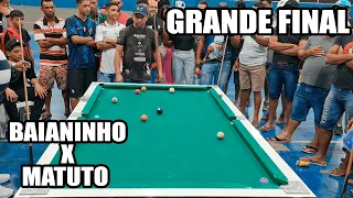 GRANDE FINAL - BAIANINHO X MATUTO - LAGOA DA CONFUSÃO JULHO 2022
