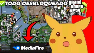 ✅MOD para tener TODO DESBLOQUEADO en GTA SA ANDROID | Misones, mapas, tiendas, armas y más al 100%