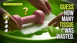 How I wasted more than 10000 tissues just to make this objects float.