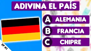 Adivina el País por la Bandera 🚩 | Parte #1 - Reto de 70 Banderas 🤔❓