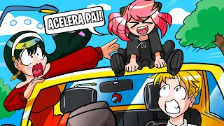 Levei MEUS PAIS para UMA VIAGEM MALUCA no ROBLOX