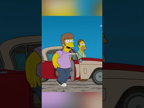 Bart está enojado con Meggie #lossimpson